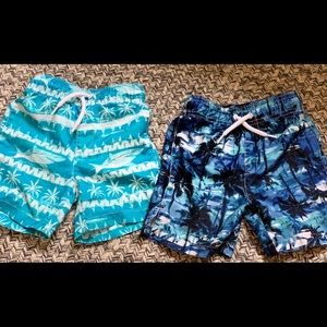 ✨Lot of 2 Boys size 2t  bathing suit✨